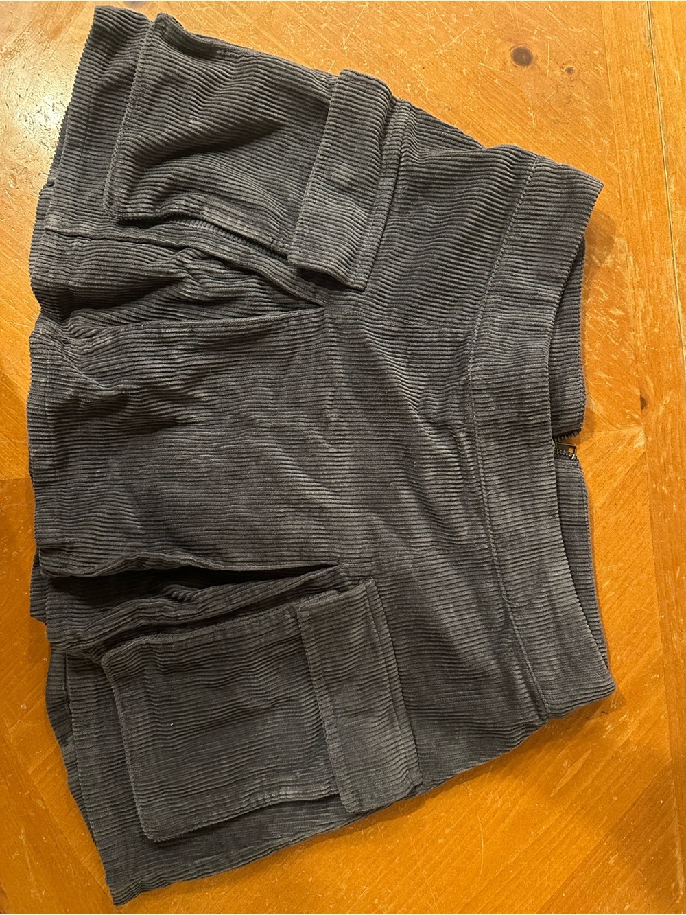 Corduroy Mini Skirt